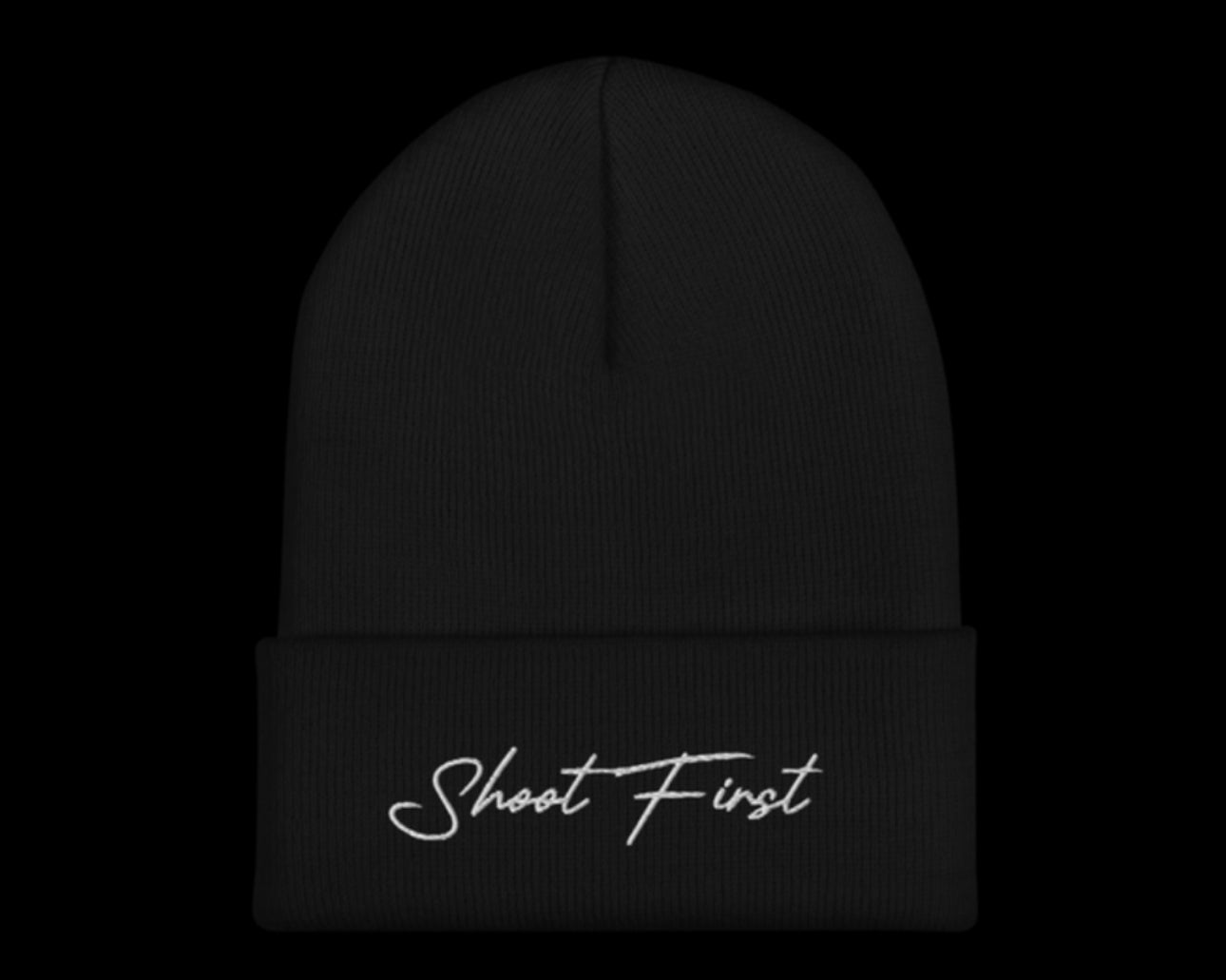 Shoot first Beanie